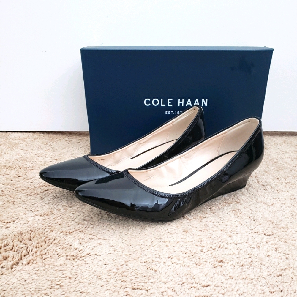 Cole Haan Black Patent Shoes